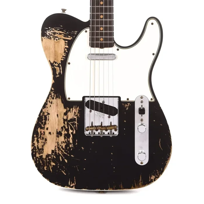 Fender Custom Shop 60s Telecaster Custom Relic Black Master Built by Paul Waller