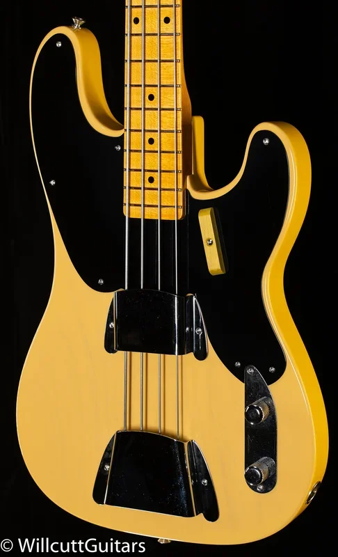 Fender Custom Shop Vintage Custom 1951 Precision Bass NOS, Maple Fingerboard, Nocaster Blonde (823)