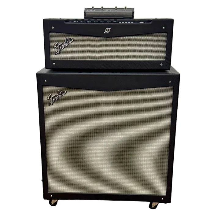 Fender MUSTANG V Guitar Amplifier Cabinet & Head w/ MUSTANG MS4 Footswitch (Local Pickup)
