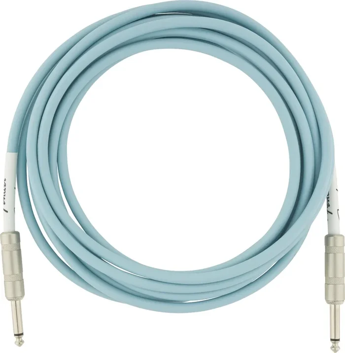 Fender Original Series 10ft Instrument Cable | Daphne Blue