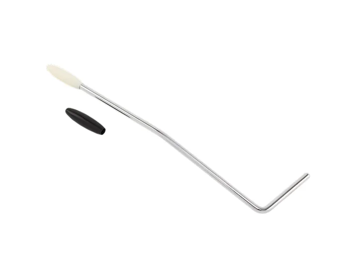 Fender Player Jaguar/Jazzmaster Tremolo Arm – Chrome with Black and White Knobs