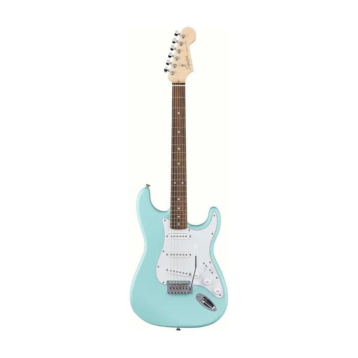 Fender Squier Debut Series HSS Stratocaster Guitarra Eléctrica para Principiantes – Daphne Blue