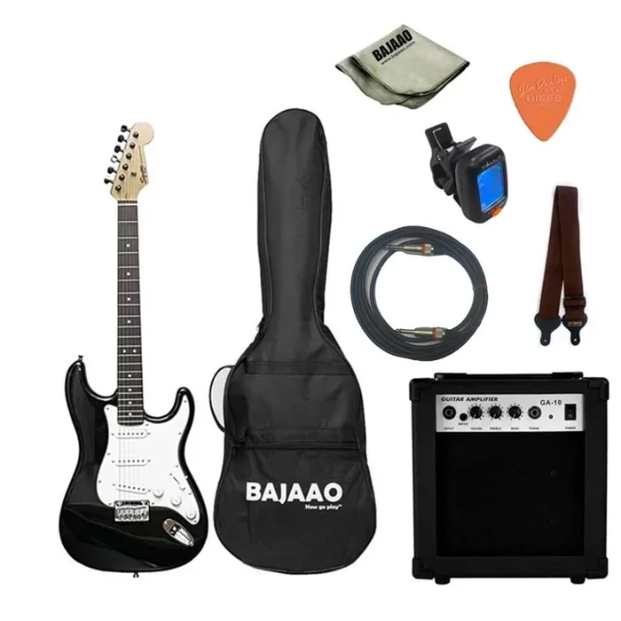 Fender Squier MM Stratocaster Electric Guitar with Gigbag, Picks, Strap and Polishing Cloth