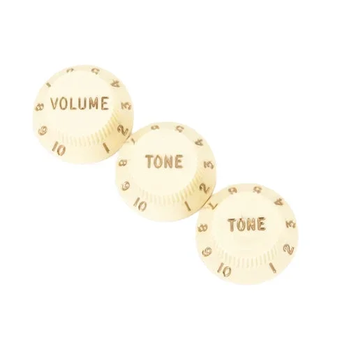 Fender Stratocaster Replacement Knobs For A Fender Stratocaster – Aged White