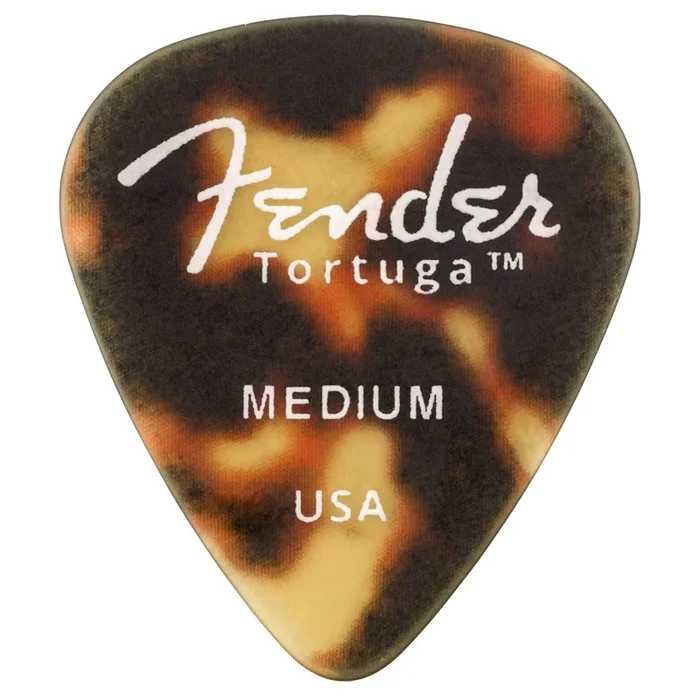Fender Tortuga Picks 351 Medium 3 Pack (18) Bundle