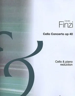 Finzi, G.: Concerto Op.40 (cello & piano)