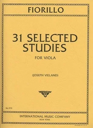 Fiorillo, F. (Vieland): 31 Selected Studies (Viola) IMC