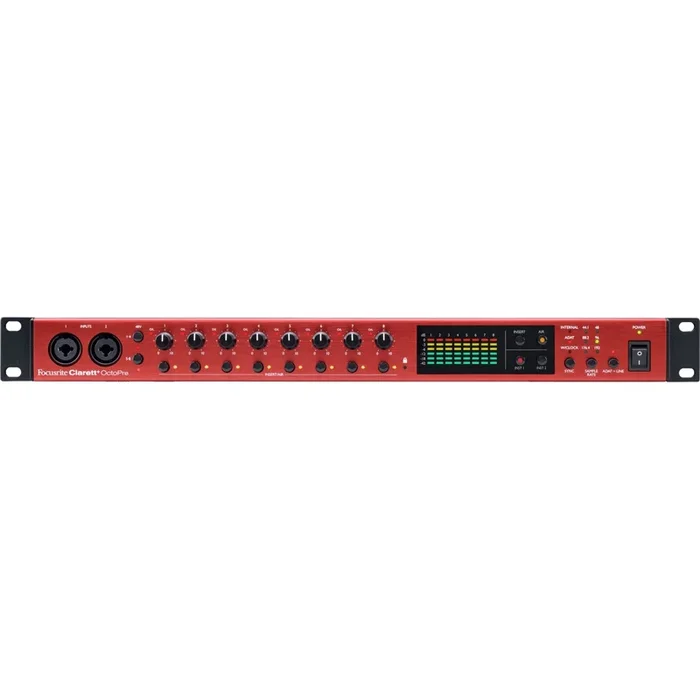 Focusrite Clarett+ OctoPre 8-Channel Mic Preamp