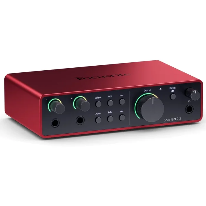 Focusrite Scarlett 2i2 4th Generation Audio Interface