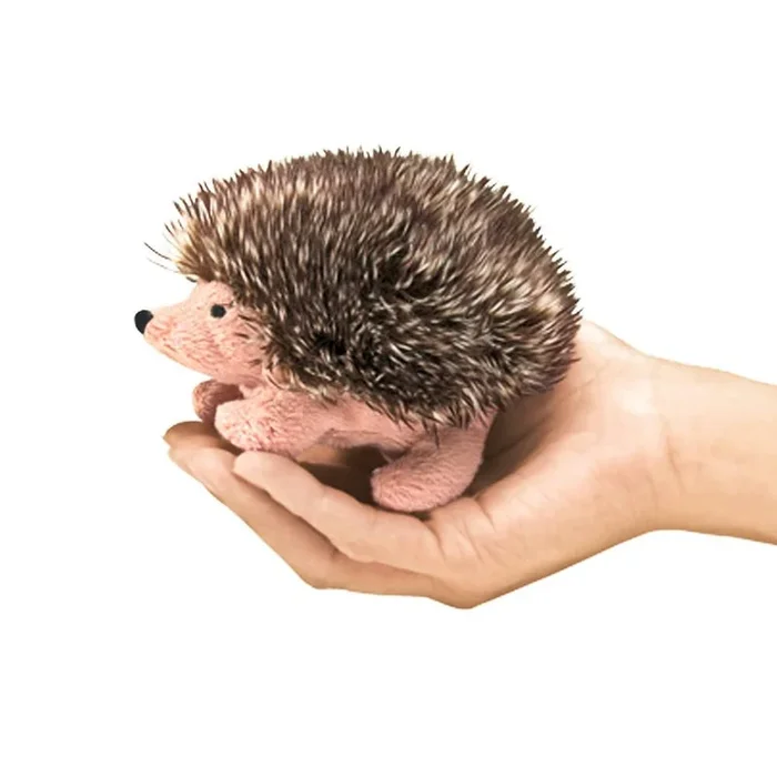 Folkmanis hedgehog finger puppet