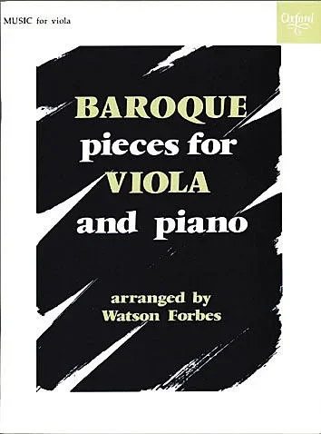 Forbes, W. (arr): Baroque Pieces (Viola and Piano)