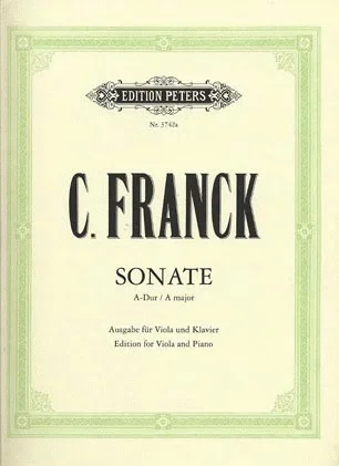 Franck, Cesar: Sonate in A major (viola & piano)