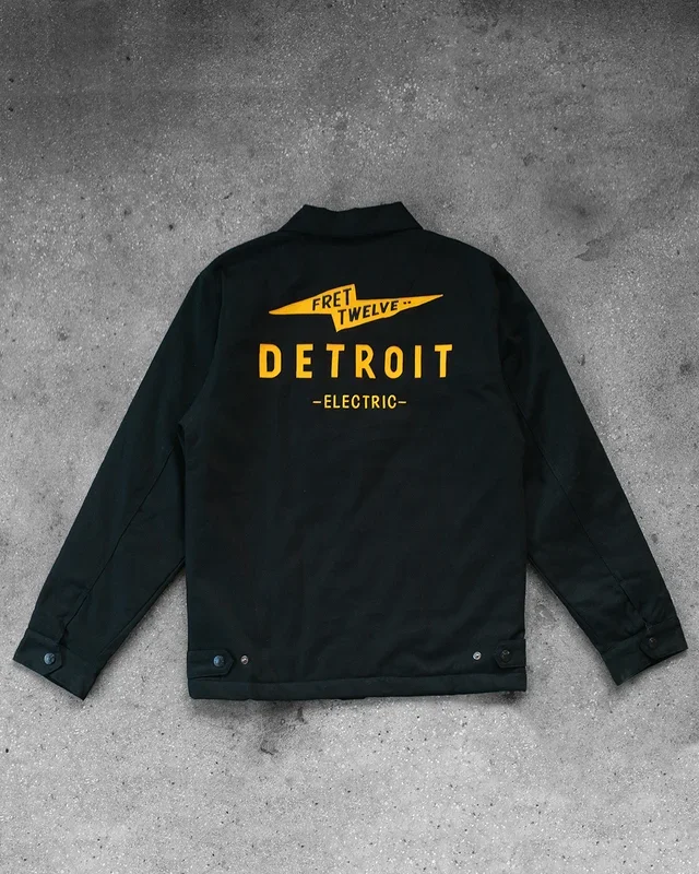 FRET12 STATION JACKET – DETROIT BOLT – Black