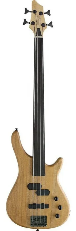 Fretless, 4-String “Fusion” electric Bass guitar