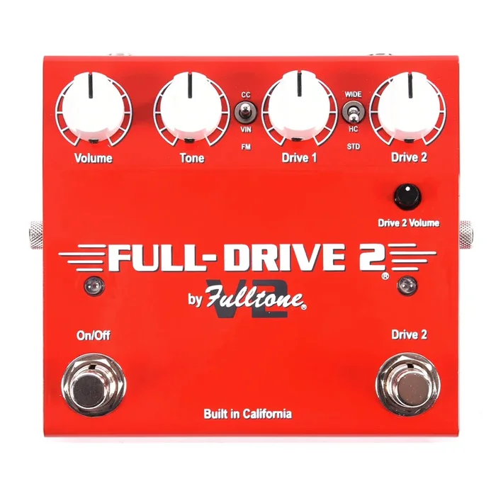 Fulltone Full-Drive2 V2 Overdrive Pedal