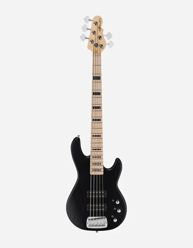 G&L Tribute Series L-2500 5-String Bass in Black Frost