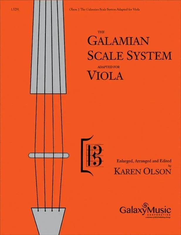 Galamian Scale System for Viola (Galaxy Music)