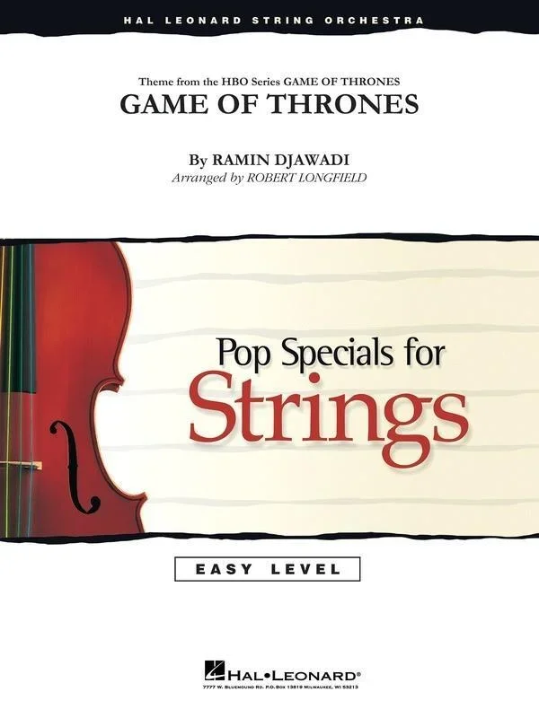 Game of Thrones (Ramin Djawadi arr. Longfield) for String Orchestra