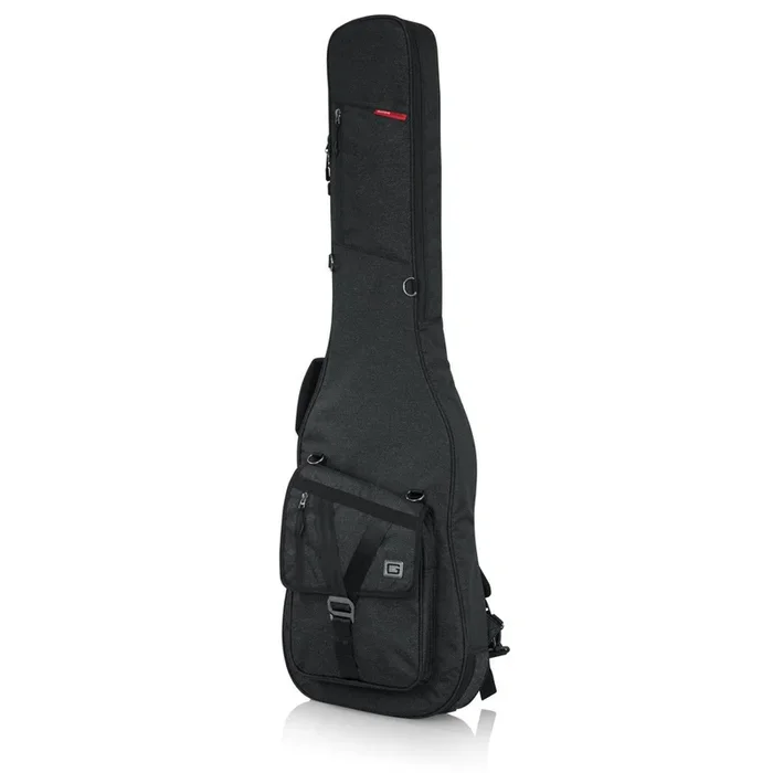 Gator Transit Series Bass Guitar Gig Bag | Charcoal Black Exterior