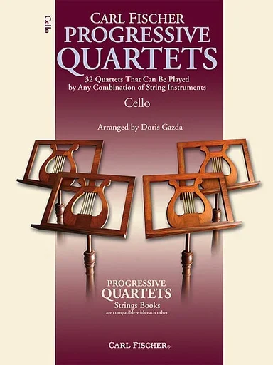 Gazda, Doris: Progressive Quartets (4 cellos)