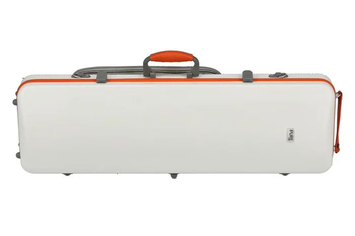 Gewa Pure Oblong Violin Case (White/Orange/Black)