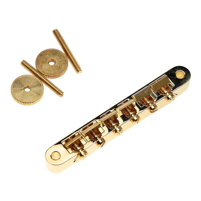 Gibson ABR-1 Tune-O-Matic Bridge w/Full Assembly – Gold