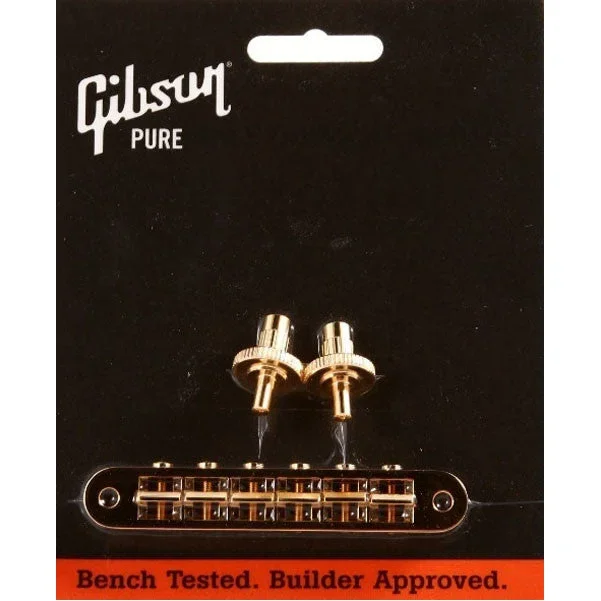 Gibson Accessories Nashville Tune-O-Matic Bridge w/Full Assembly (Gold)