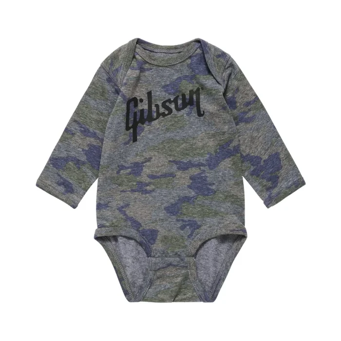 Gibson Camo Baby Onesie – Camo 0/3M