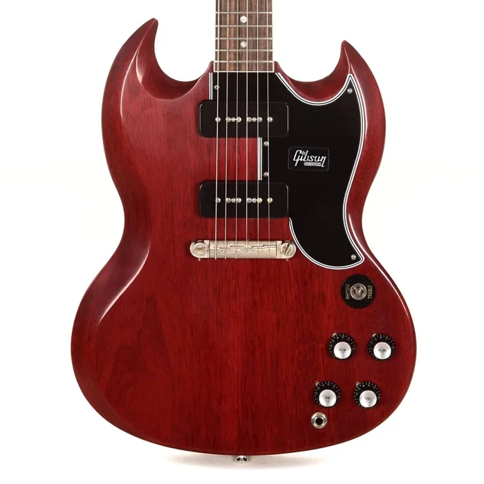 Gibson Custom 1963 SG Special Reissue Lightning Bar Cherry Red VOS