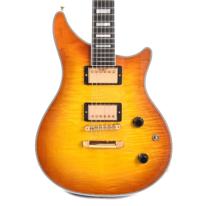 Gibson Custom Modern Double Cut Custom Figured Top Honey Burst