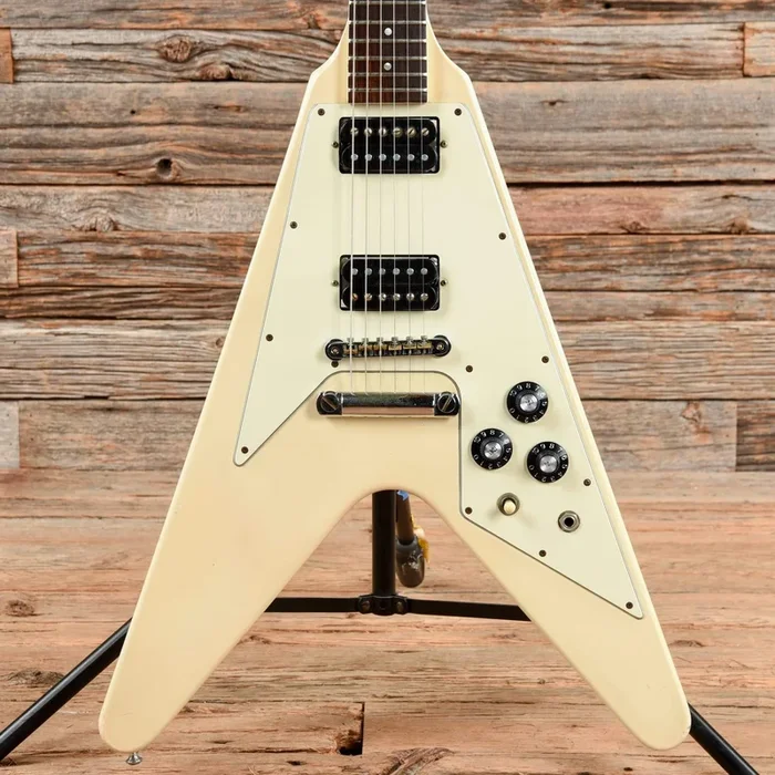 Gibson Flying V Alpine White 1980