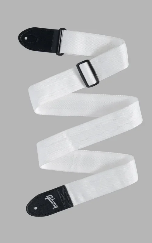 Gibson Seatbelt Strap White
