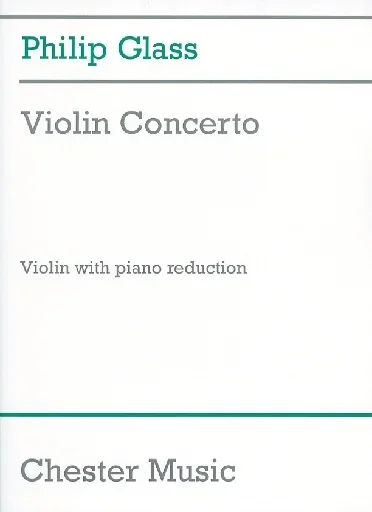 Glass, Philip: Violin Concerto (violin & piano)