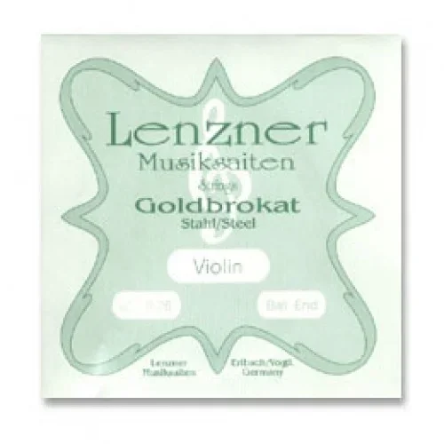 Goldbrokat violin E, 27 gauge, ball-end | Metzler Violins