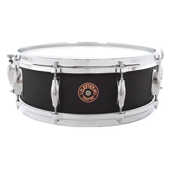 Gretsch 5×14 Black Copper Engraved 8-Lug Snare Drum