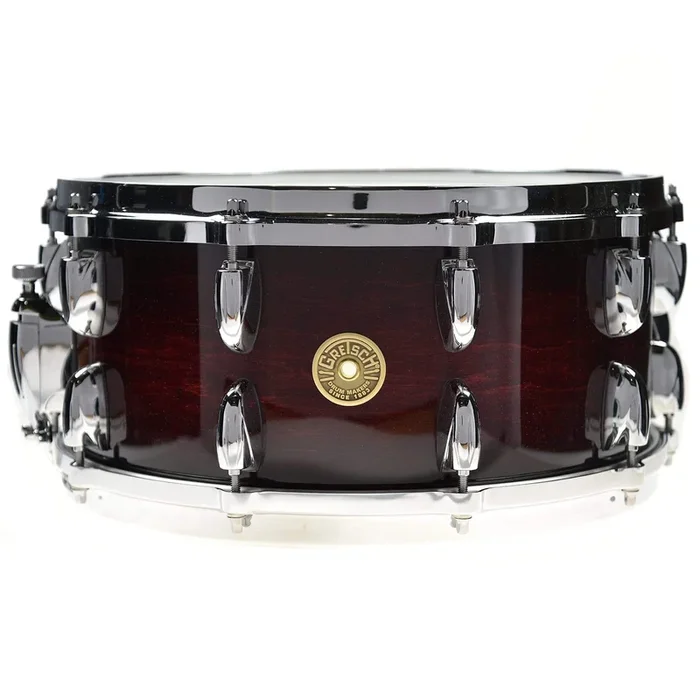 Gretsch 6.5×14 Broadkaster 20-Lug Snare Drum Purple Burst w/Lightning Throw Off