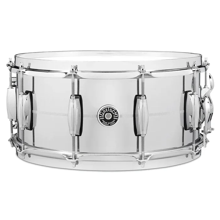 Gretsch 6.5×14 Brooklyn Chrome Over Brass Snare Drum