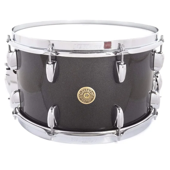 Gretsch 8×14 Broadkaster Snare Drum Gloss Black Metallic