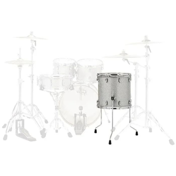 Gretsch Catalina Maple Floor Tom 14×14 Silver Sparkle