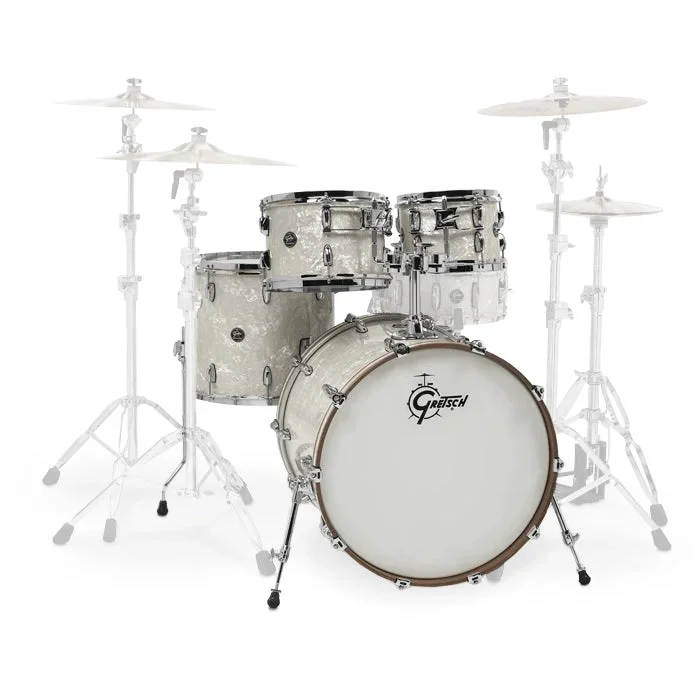 Gretsch Drums Renown RN2-E8246 4-Piece Shell Pack – Vintage Pearl