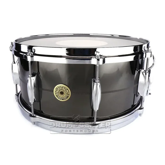 Gretsch G4164SS8 USA Solid Steel Snare Drum 14×6.5 8 Lug