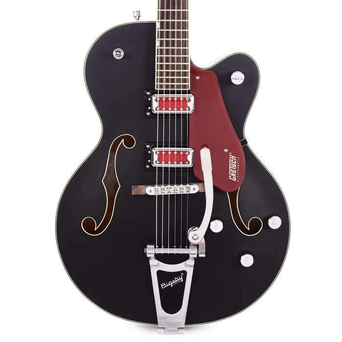 Gretsch G5410T Electromatic “Rat Rod” Hollow Body Single-Cut Matte Black w/Bigsby