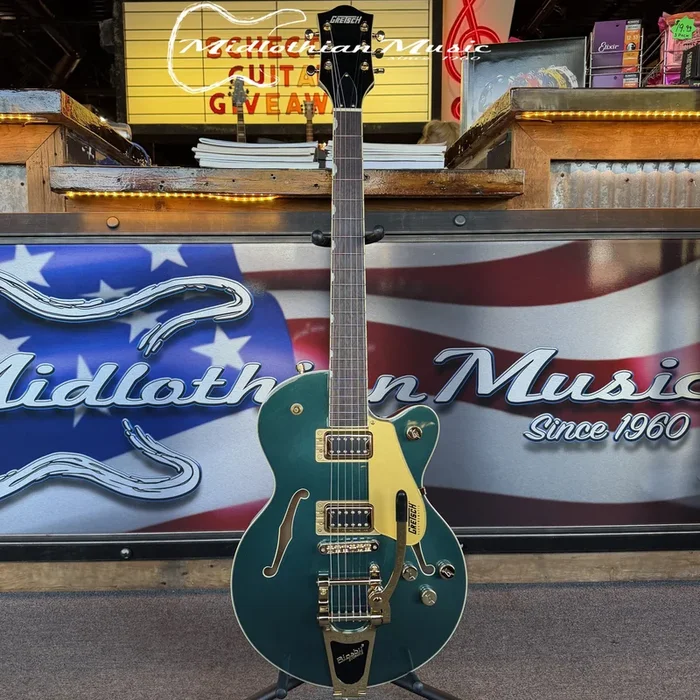 Gretsch G5655TG – Electromatic Center Block Jr. Electric Guitar – Cadillac Green Gloss