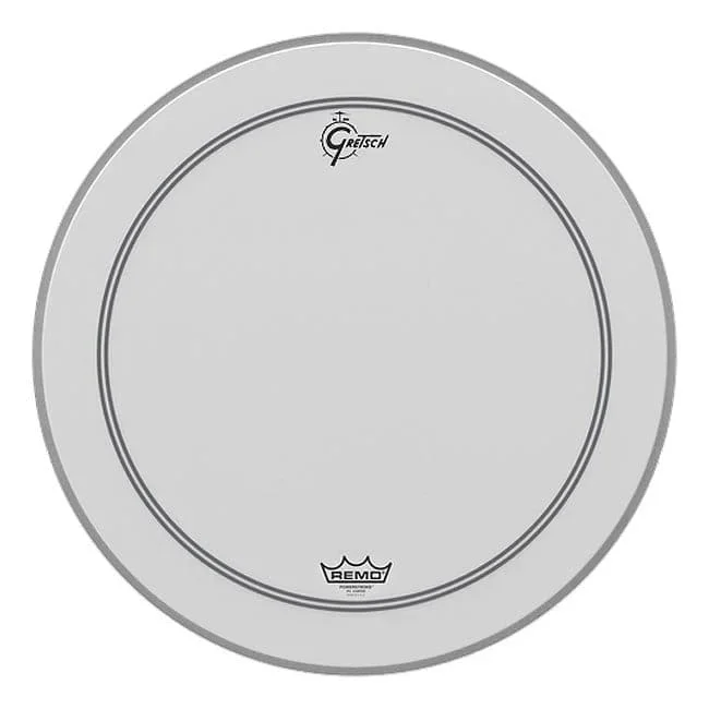 Gretsch Permatone Coated Bass Drumhead 18″