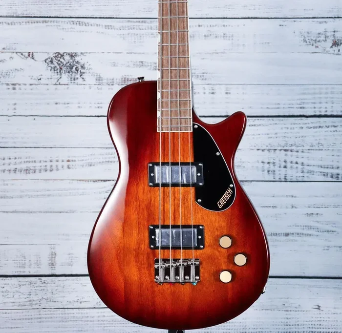 Gretsch Streamliner Jet Club Bass Single Cut | Havana Burst