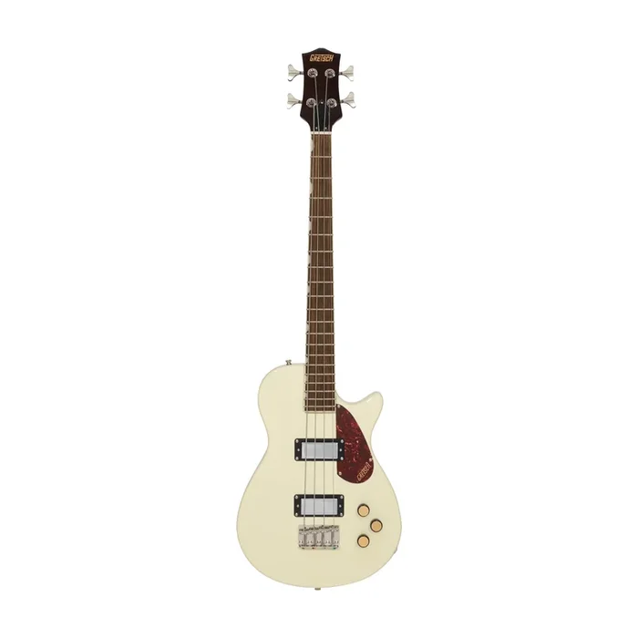 Gretsch Streamliner Jet Club Single-Cut Electric Bass Guitar -Vintage White