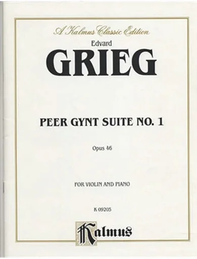 Grieg, Edvard: Peer Gynt Op.46 (violin & piano)