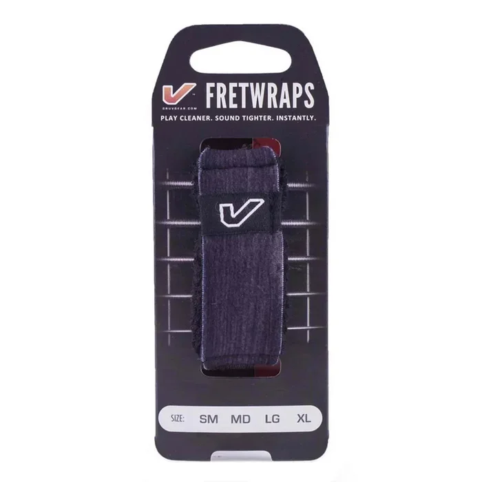 Gruv Gear FretWraps Wood Ebony Guitar String Muter 1-Pack Small