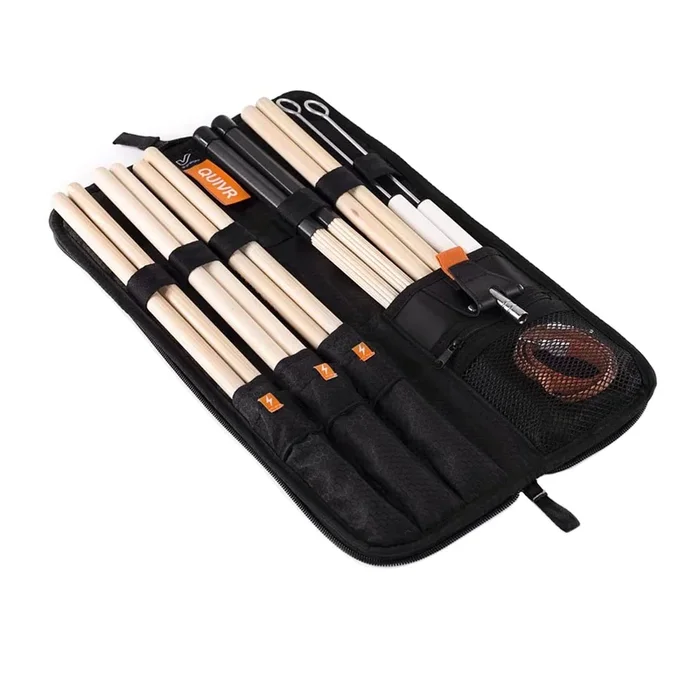 Gruv Gear QUIVR Drum Stick Bag Black