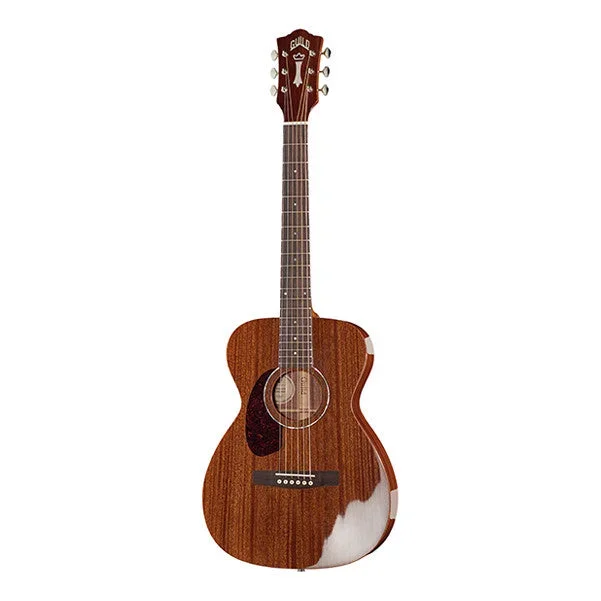 Guild M-120E Left Handed Westerly Dreadnought Electro Acoustic Guitar – Natural Gloss